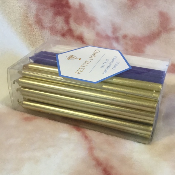 Festive Lights Hanukkah Candle Set 45 ct NWT - Picture 5 of 11